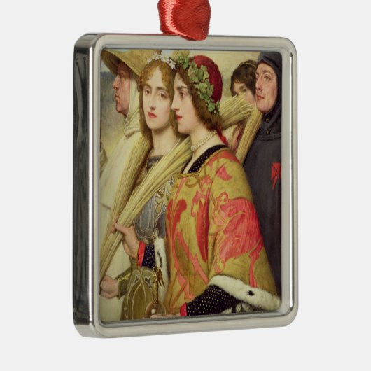 Thanksgiving Metalen Ornament (Rechts)