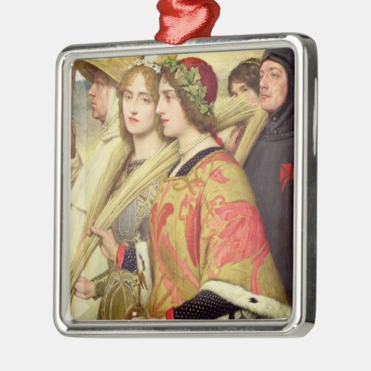 Thanksgiving Metalen Ornament (Links)