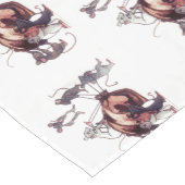 THANKSGIVING MICE STEAL TURKEY KORTE TAFELLOPER (Hoek)