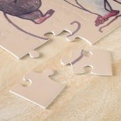 THANKSGIVING MICE STEAL TURKEY LEGPUZZEL (Zijkant)