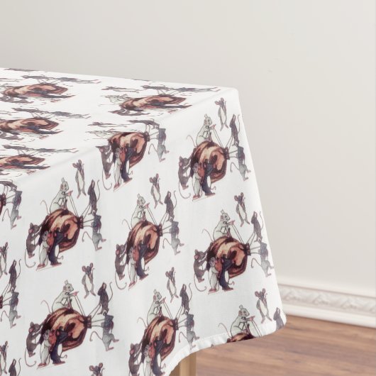 THANKSGIVING MICE STEAL TURKEY TAFELKLEED (Voorbeeld)