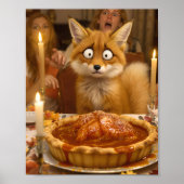 Thanksgiving Mishap: Flicker's Epic Turkey Swap Poster (Voorkant)