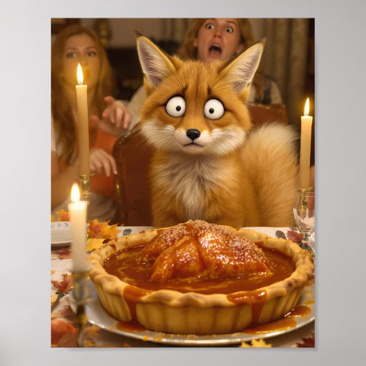 Thanksgiving Mishap: Flicker's Epic Turkey Swap Poster (Voorkant)