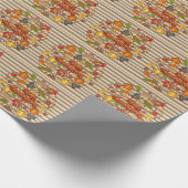 Thanksgiving Modern Mooi Herfst Collectie Cadeaupapier (Hoek)