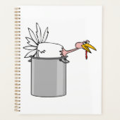 Thanksgiving Moe Turkije in Cooking Pot Humor Planner (Voorkant)