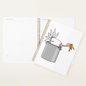 Thanksgiving Moe Turkije in Cooking Pot Humor Planner