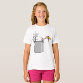 Thanksgiving Moe Turkije in Cooking Pot Humor T-shirt (Voorkant volledig)