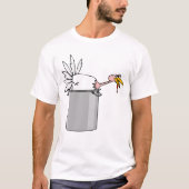 Thanksgiving Moe Turkije in Cooking Pot Humor T-shirt (Voorkant)