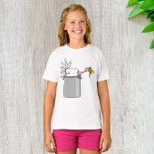 Thanksgiving Moe Turkije in Cooking Pot Humor T-shirt