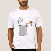 Thanksgiving Moe Turkije in Cooking Pot Humor T-shirt (Voorkant)