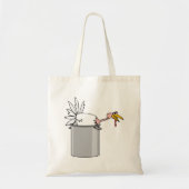 Thanksgiving Moe Turkije in Cooking Pot Humor Tote Bag (Voorkant)