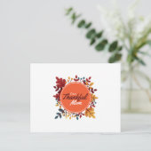 Thanksgiving moeder dochter Herfst outfit Vrouwen Briefkaart (Staand voorkant)