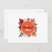 Thanksgiving moeder dochter Herfst outfit Vrouwen Briefkaart (Voorkant / Achterkant)