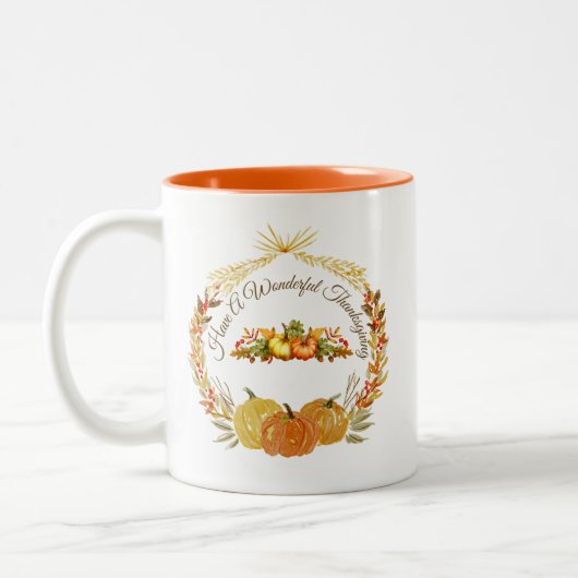 Thanksgiving mok (Links)