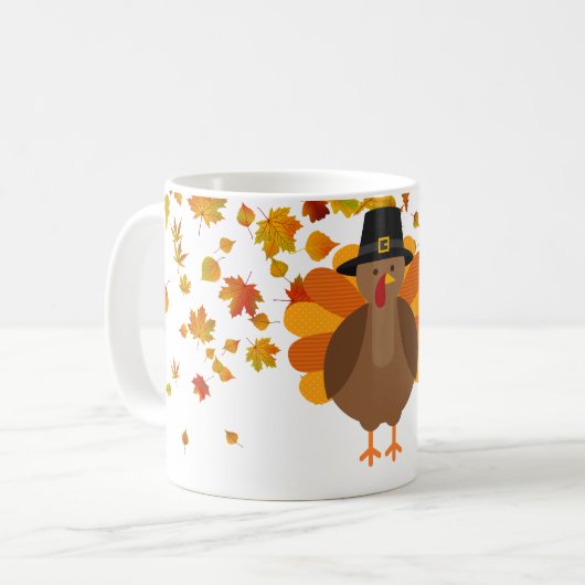 Thanksgiving Mok Turkije (Voorkant links)