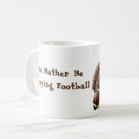 Thanksgiving Mok-Turkije Koffiemok (Voorkant links)