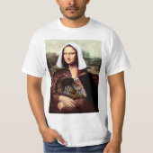 Thanksgiving Mona Lisa Pilgrim T-shirt (Voorkant)