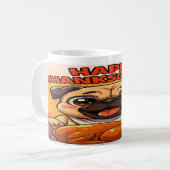  Thanksgiving Mug:  Pugsgiving Edition Koffiemok (Voorkant links)