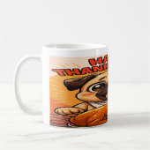  Thanksgiving Mug:  Pugsgiving Edition Koffiemok (Links)