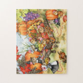 Thanksgiving muizen - Cute Puzzle Legpuzzel (Verticaal)