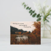 Thanksgiving na Kaart (Staand voorkant)