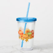 Thanksgiving najaar acryl drinkbeker (Achterkant)