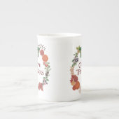 Thanksgiving najaar adem aanpassen porselein kop (Voorkant)