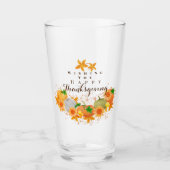 Thanksgiving najaar glas (Voorkant)