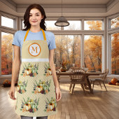 Thanksgiving najaar Herfst Pumpkin Monogram Schort