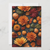 Thanksgiving najaar kaart (Achterkant)