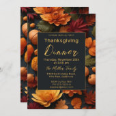 Thanksgiving najaar kaart (Voorkant / Achterkant)