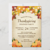 Thanksgiving najaar leveert licht kaart (Voorkant)