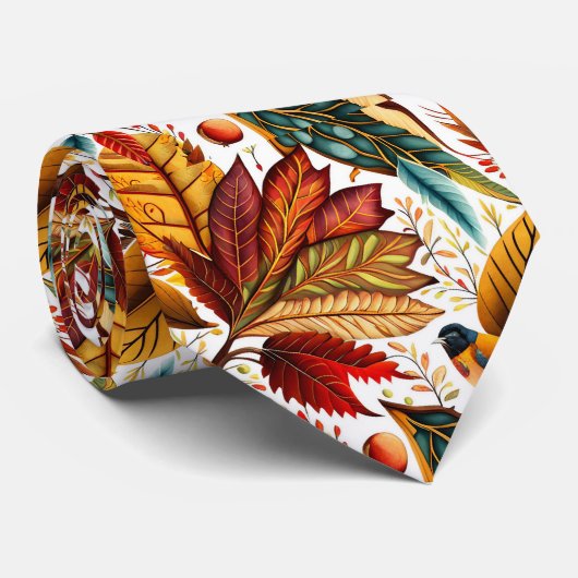 Thanksgiving najaar stropdas (Opgerold)