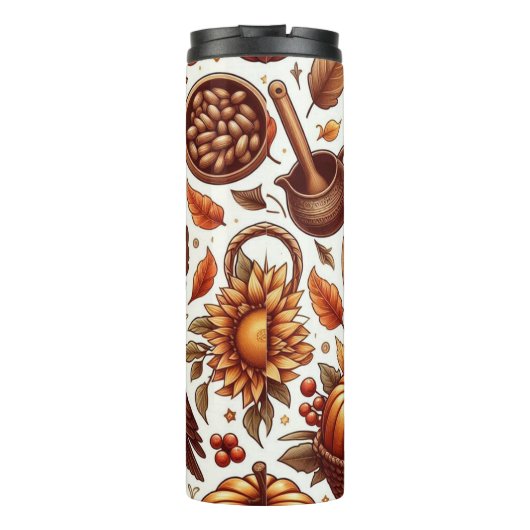 Thanksgiving najaar thermosbeker (Achterkant)