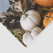 Thanksgiving najaarde Herfst Harvest Halloween Pum Tissuepapier (Detail)