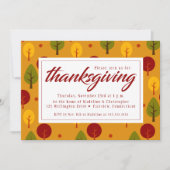 Thanksgiving | Najaarsbomen Kaart (Voorkant)