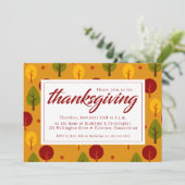 Thanksgiving | Najaarsbomen Kaart (Staand voorkant)