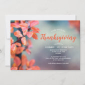 Thanksgiving Najaarspringen in Auburn Kaart (Voorkant)