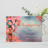 Thanksgiving Najaarspringen in Auburn Kaart (Staand voorkant)