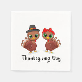 Thanksgiving Napkins Servet
