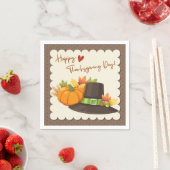 Thanksgiving Napkins Servet (Insitu)