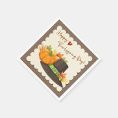 Thanksgiving Napkins Servet (Hoek)