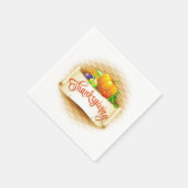 Thanksgiving Napkins Servet (Hoek)
