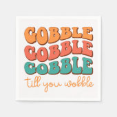 Thanksgiving Napkins Servet (Voorkant)