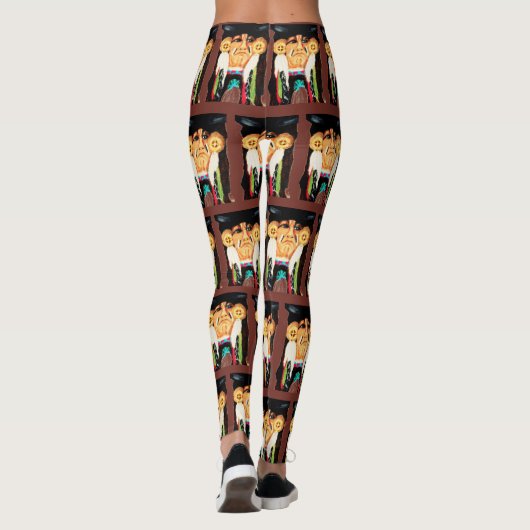 THANKSGIVING NATIVE AMERICAN LEGGINGS (Achterkant)