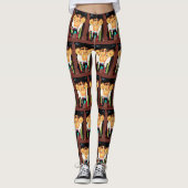 THANKSGIVING NATIVE AMERICAN LEGGINGS (Voorkant)