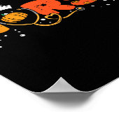 Thanksgiving Nurse Stethoscope Autumn Herfst Scrub Poster (Hoek)