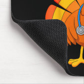 Thanksgiving Nurse Turkey Nurses Scrub Top Nursing Muismat (Hoek)