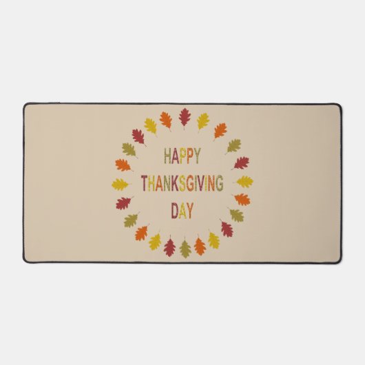 Thanksgiving Oak Leaves Bureaumat (Voorkant)