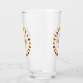 Thanksgiving Oak Leaves Glas (Links)